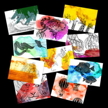 Horde – 10 cartes postales Horde – 10 cartes postales
