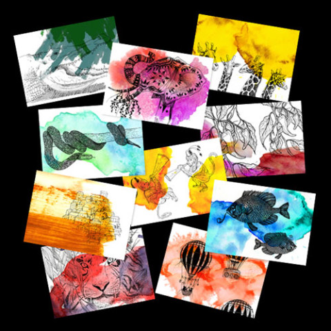 Horde – 10 cartes postales Horde – 10 cartes postales