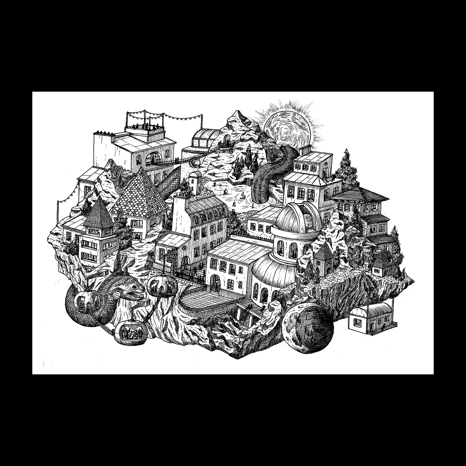 Juliette Seban – Paris-Genève, tirages riso