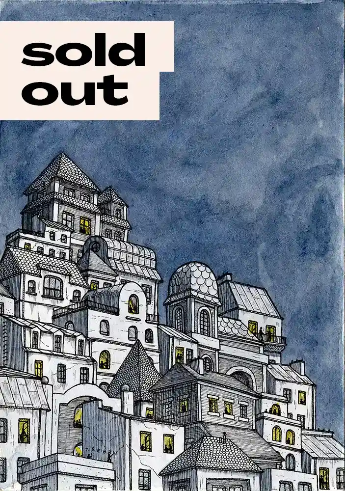 Juliette Seban – lisboa, dessin original